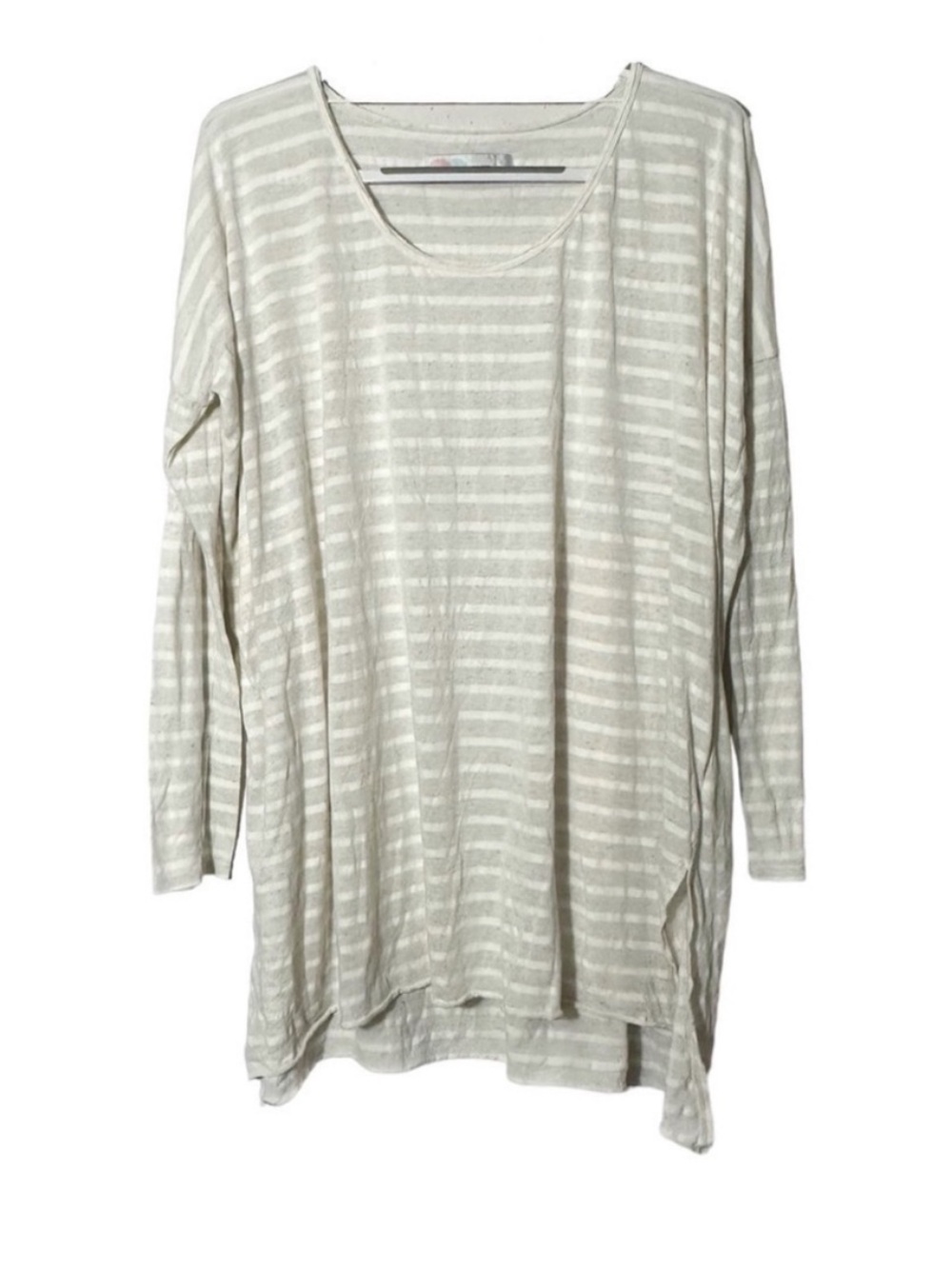 Free People FP Beach Striped Tunic Top Oversized